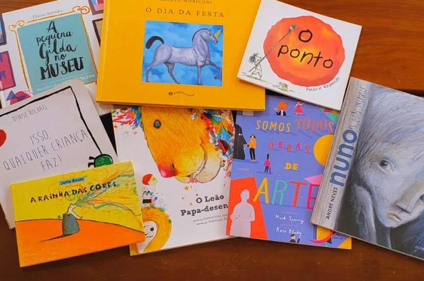 A arte dentro dos livros ilustrados