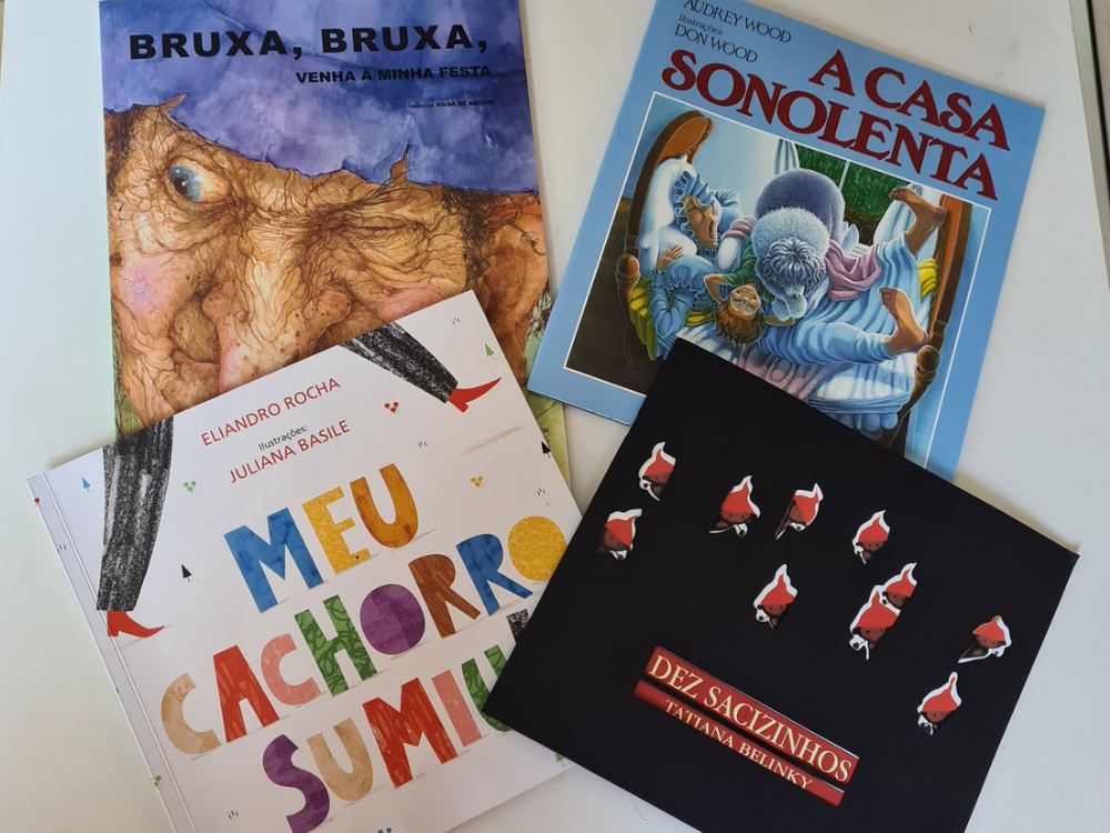 atendendo a um pedido especial... Livros para estimular o faz de conta!